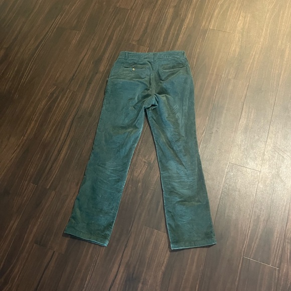 Faherty Endless Cord 100% cotton corduroy pants - green - size 27 - Picture 2 of 4